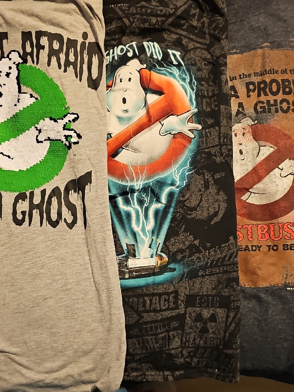 Hybrid Apparel Ghostbusters Graphic Tees Boys 2xl.